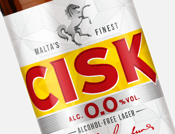 CISK 0.0 Alcohol-Free Lager Beer