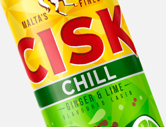 Cisk Chill Ginger & Lime