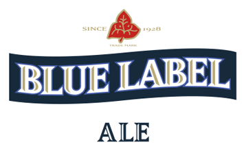 Blue Label Ale's containers