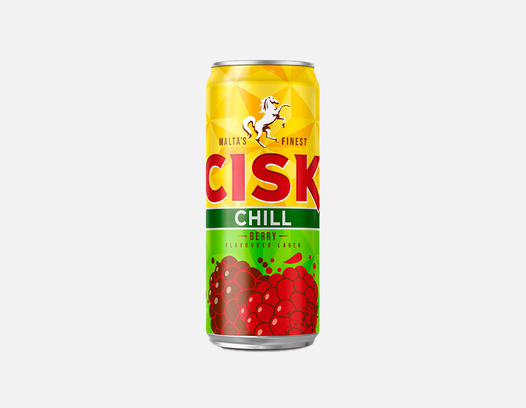 Cisk Chill Berry's containers