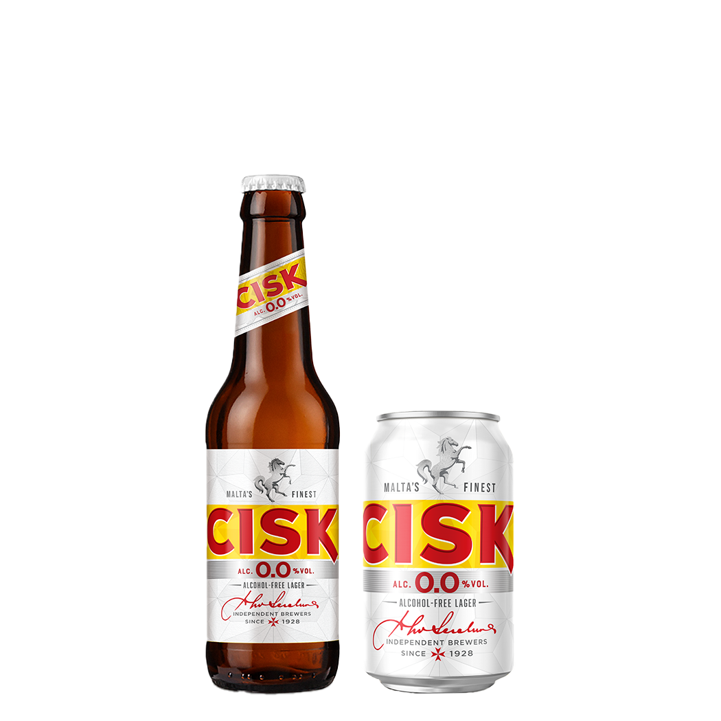 CISK 0.0 Alcohol-Free Lager Beer